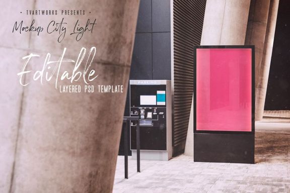 City Light Board Mockup 09