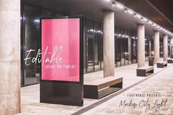 City Light Board Mockup 10