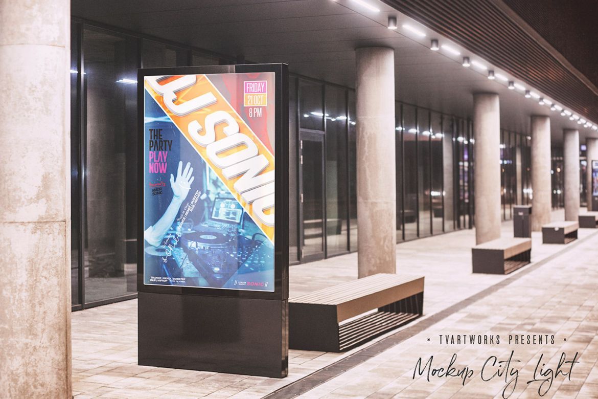 City Light Board Mockup 10 alternate