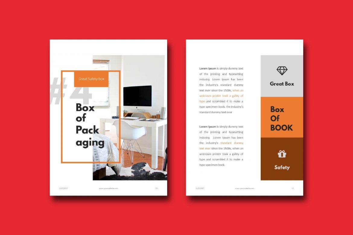 15 Pages Tips eBook Template PowerPoint - view 6