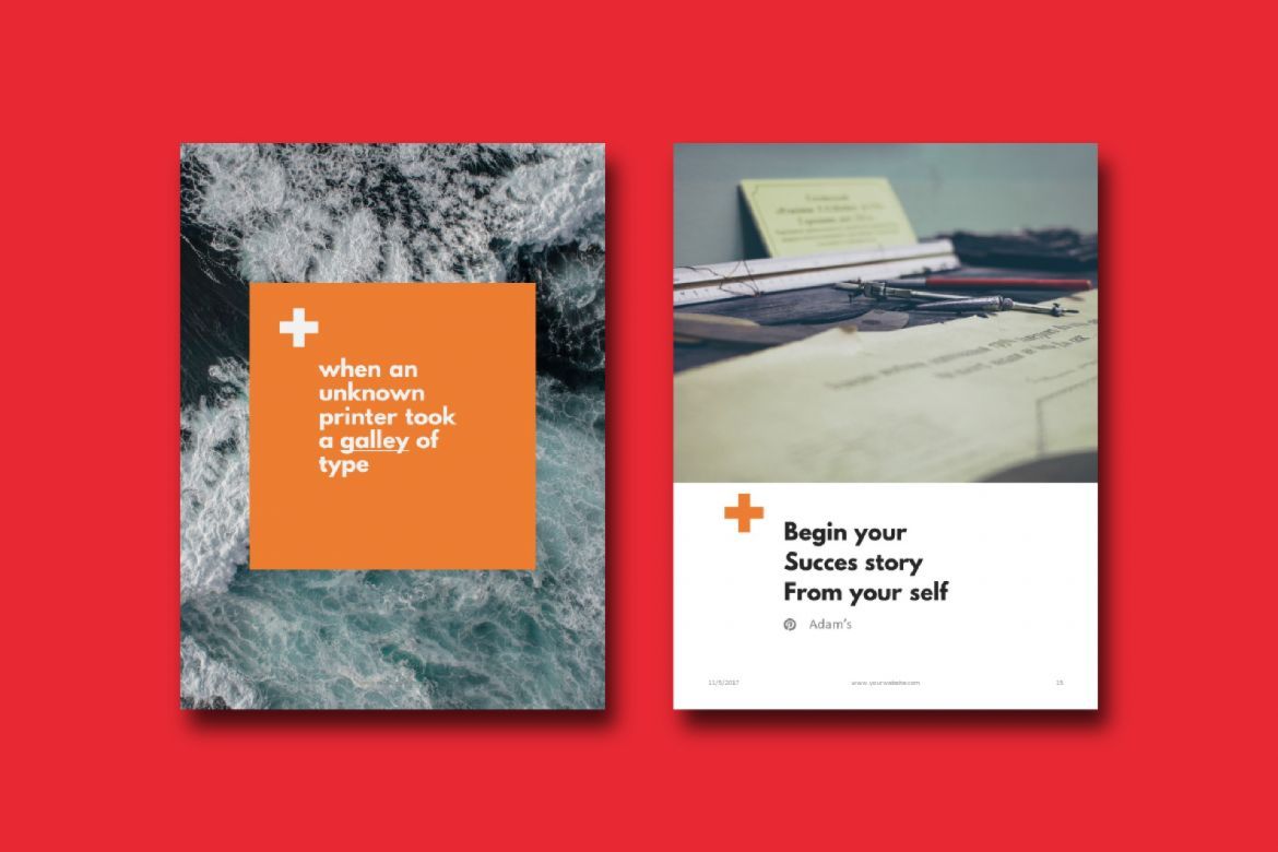 15 Pages Tips eBook Template PowerPoint - view 8