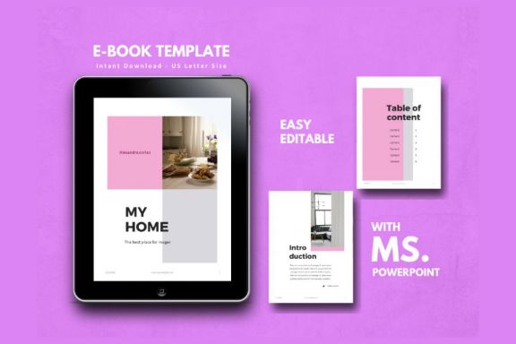 16 Pages Furniture eBook Template PowerPoint