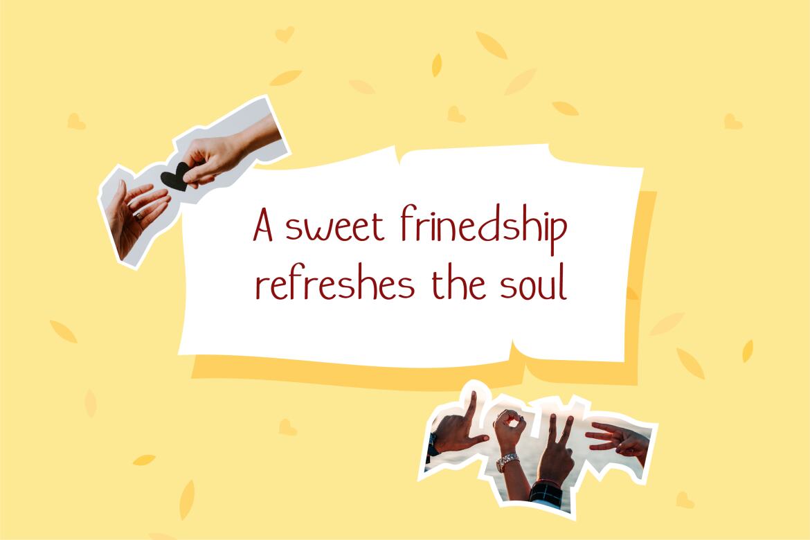Besties Forever - Free Display Font - view 6