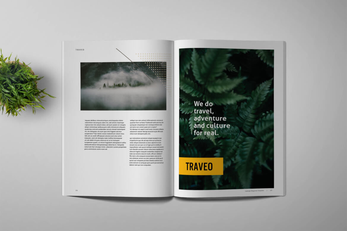 Traveo - Free Magazine Template - view 6