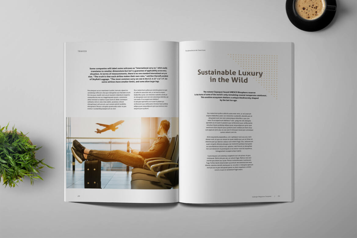 Traveo - Free Magazine Template - view 7