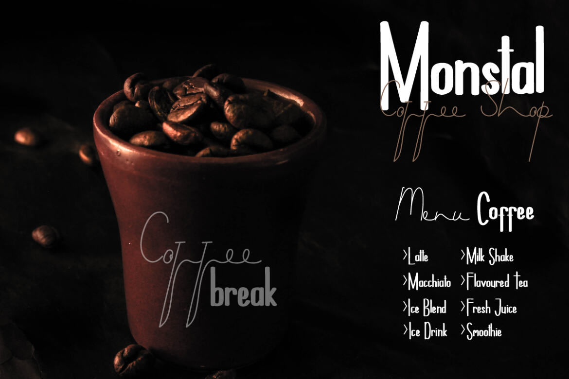 Cooling Down - Free Font Duo alternate