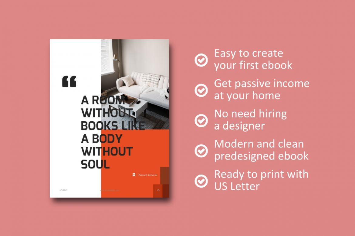 16 Pages Interior eBook Template PowerPoint - view 9