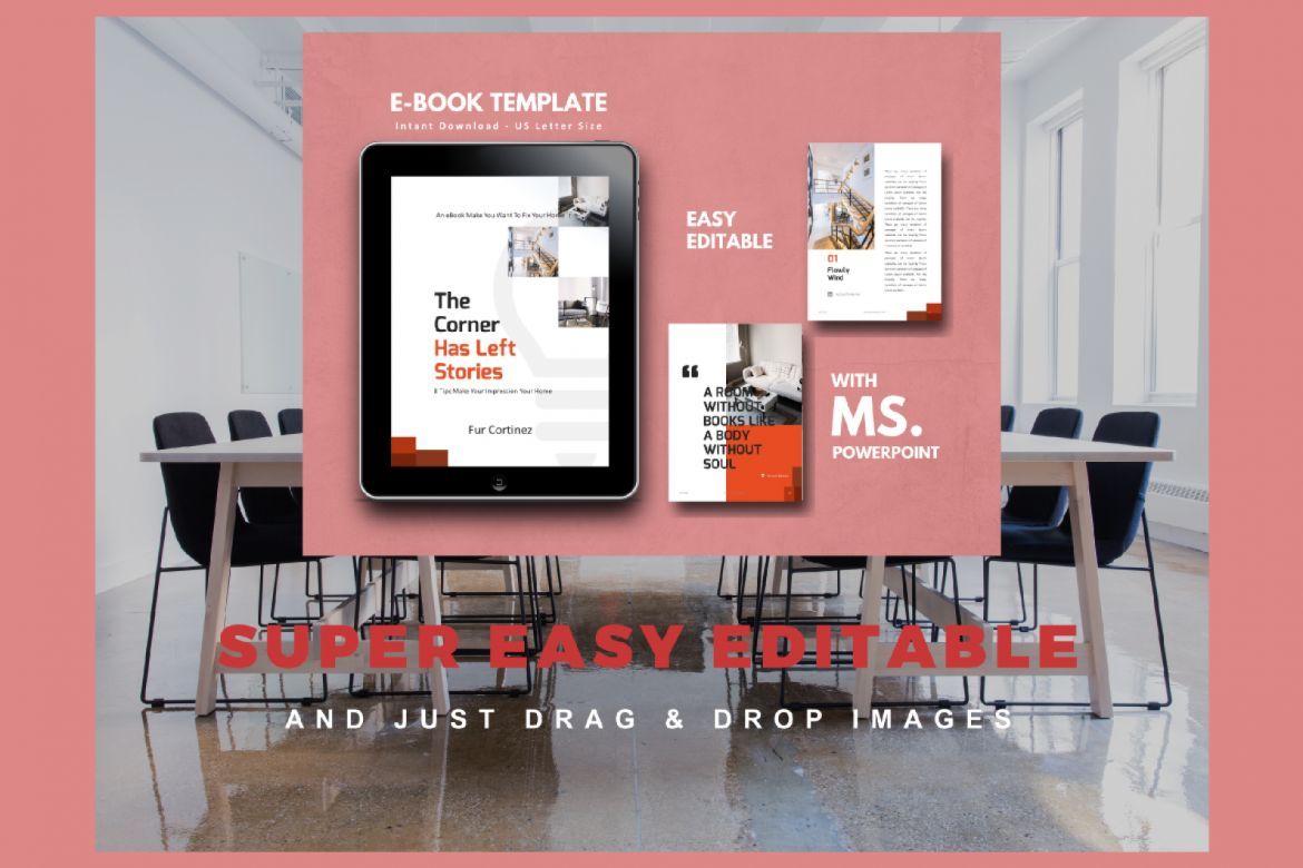 16 Pages Interior eBook Template PowerPoint - view 10