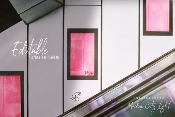 City Light Board Mockup 14