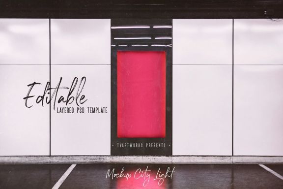 City Light Board Mockup 15