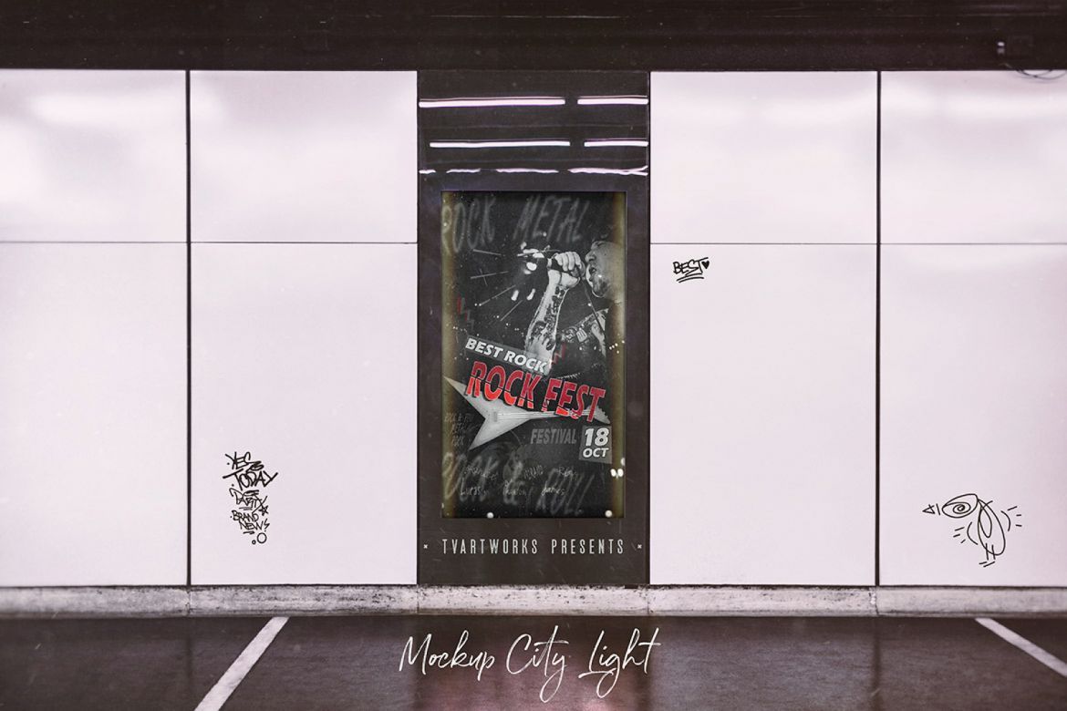 City Light Board Mockup 15 alternate