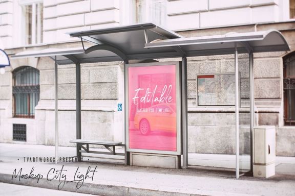 City Light Board Mockup 16