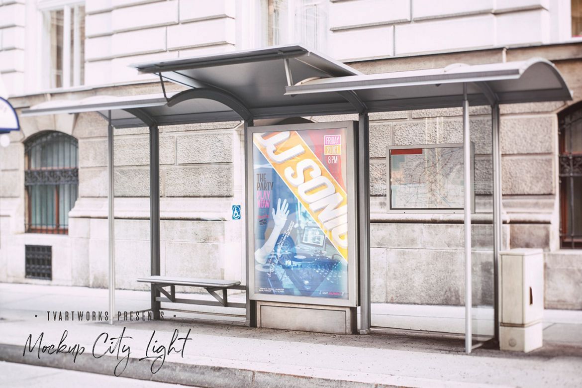 City Light Board Mockup 16 alternate