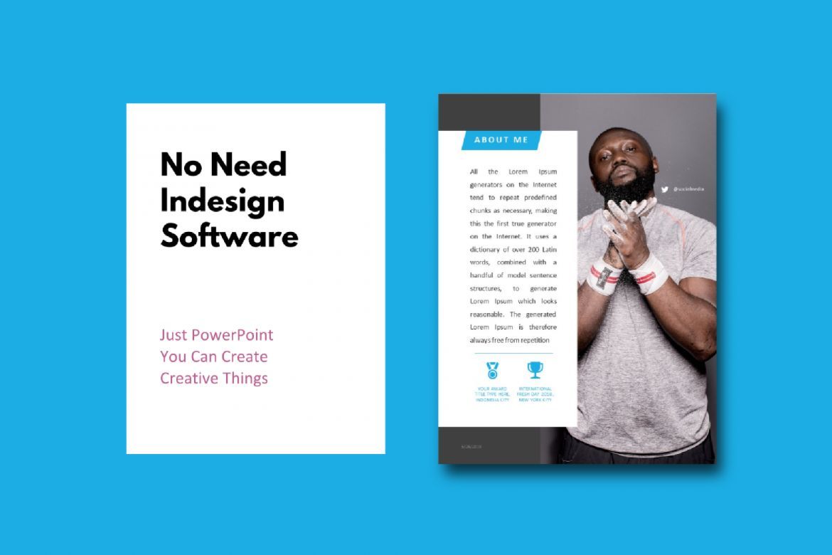 16 Pages Fitness Bold eBook Template PowerPoint - view 3