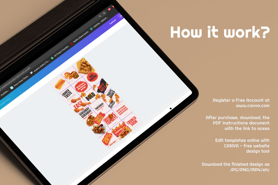  Fashion Daily Puzzle Instagram | Free CANVA Template - view 4