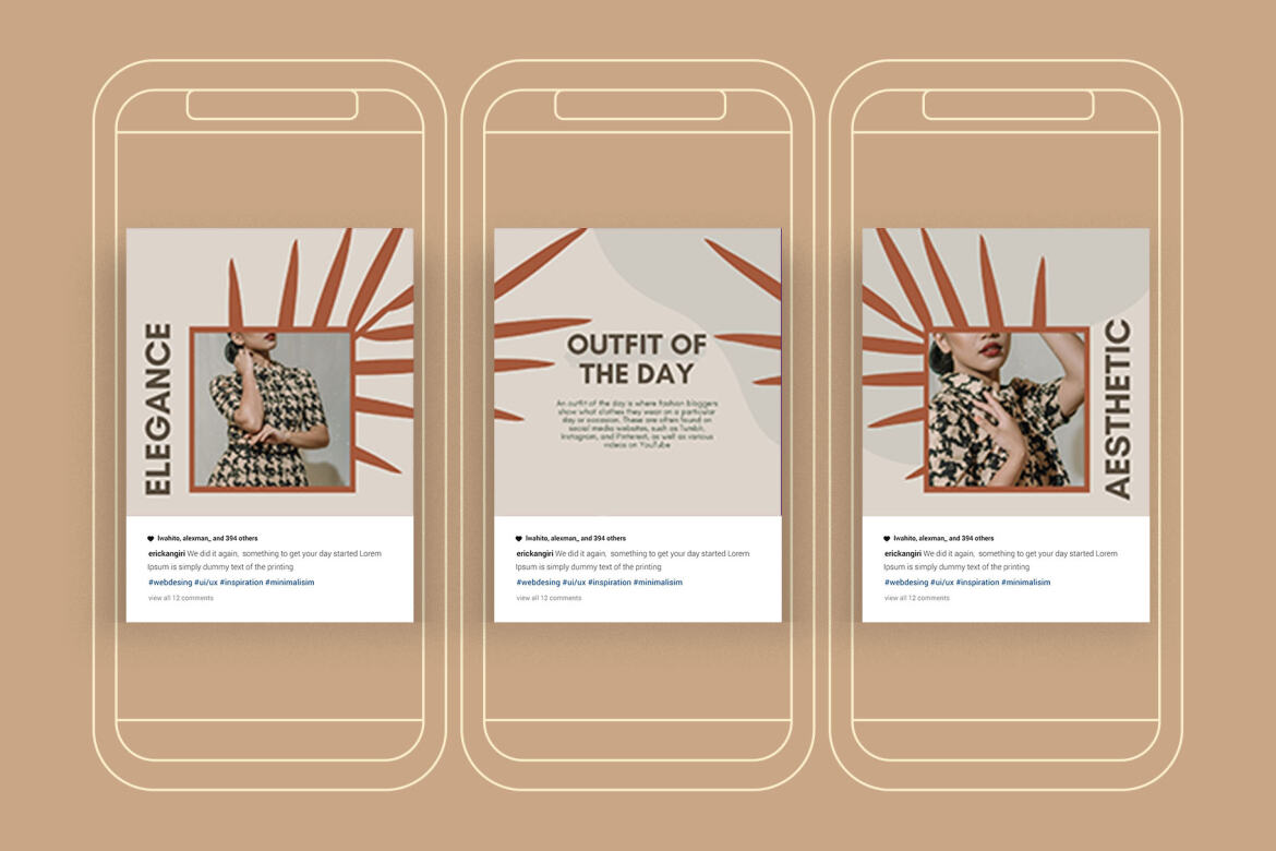  Fashion Daily Puzzle Instagram | Free CANVA Template - view 5