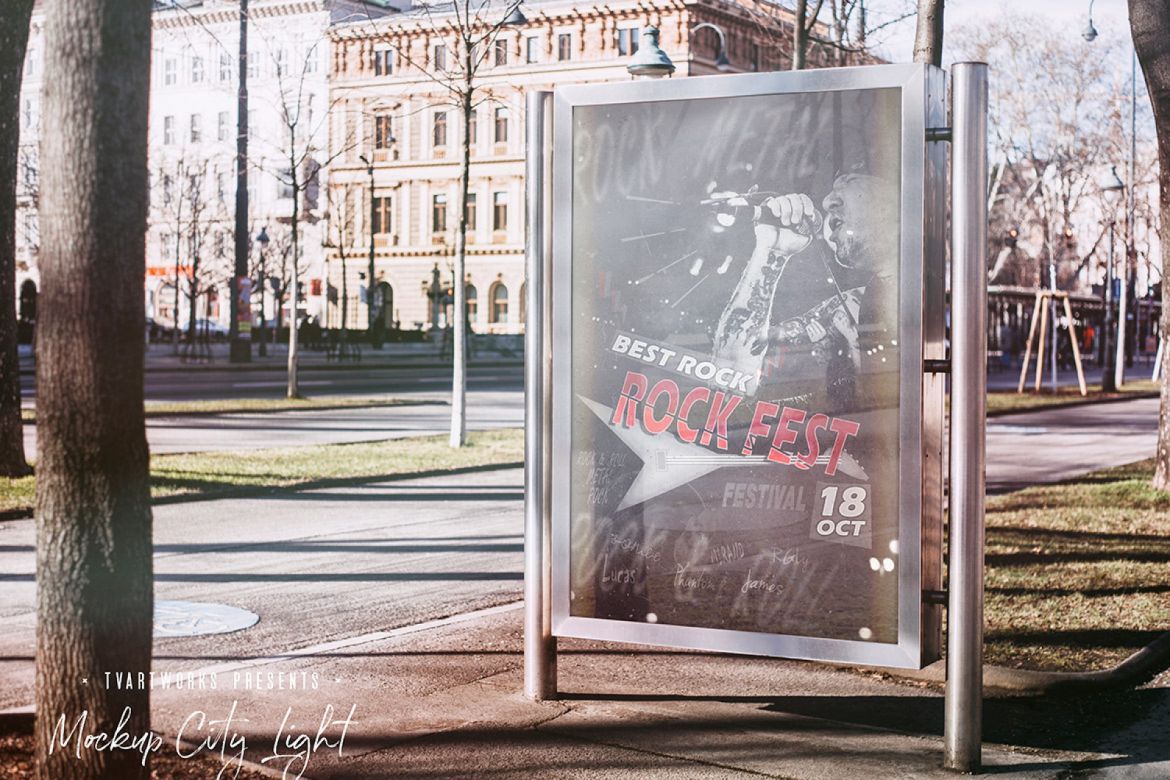 City Light Board Mockup 18 alternate