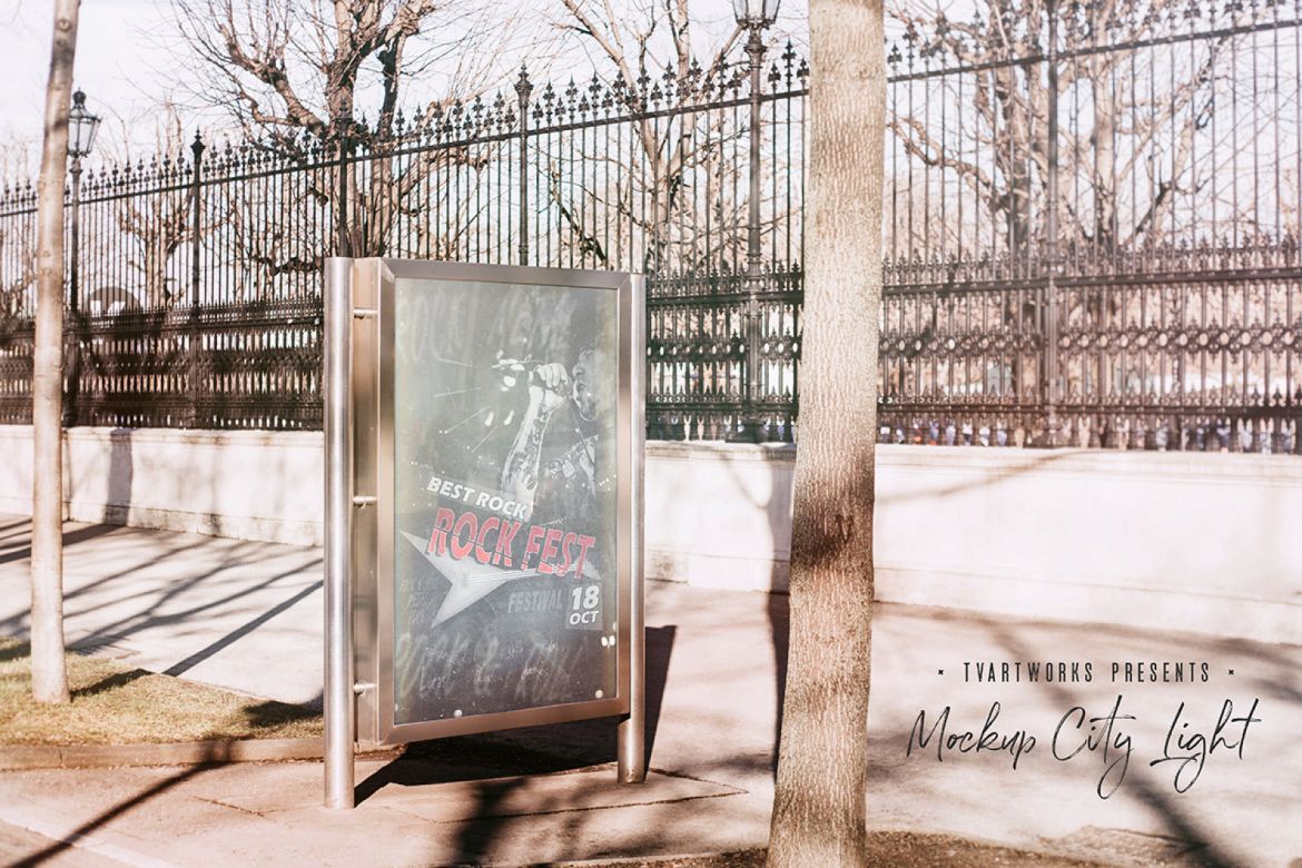 City Light Board Mockup 19 alternate