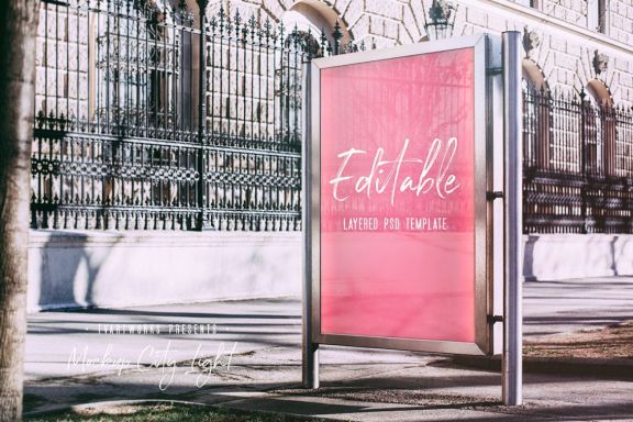 City Light Board Mockup 20