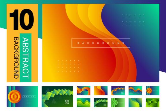 10 FREE Abstract Backgrounds
