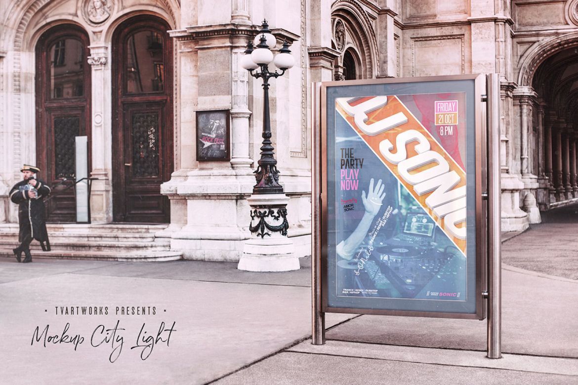 City Light Board Mockup 21 alternate