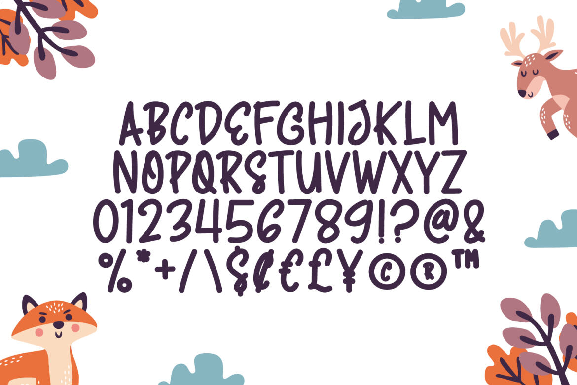 Comic Animal - Free Cute Font - view 5