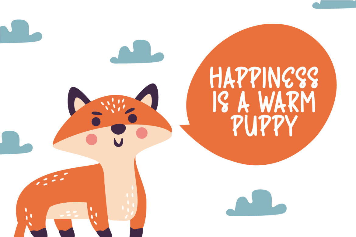 Comic Animal - Free Cute Font alt