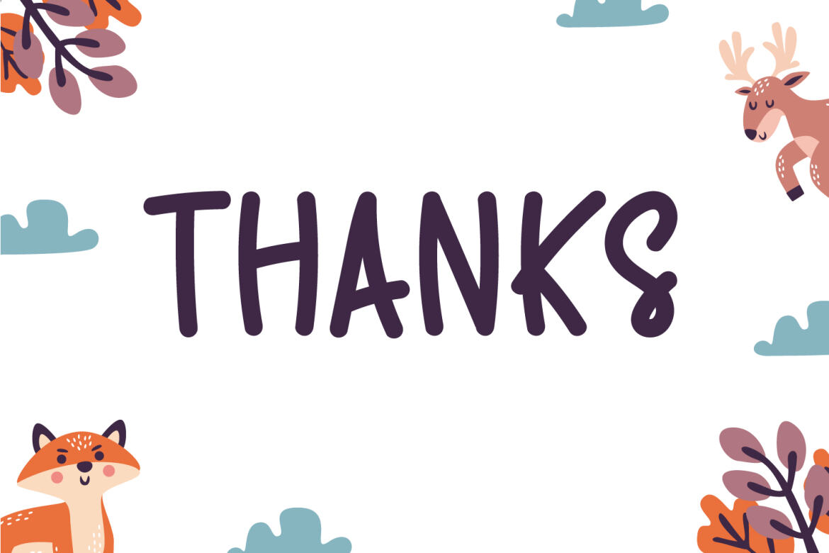 Comic Animal - Free Cute Font - view 6