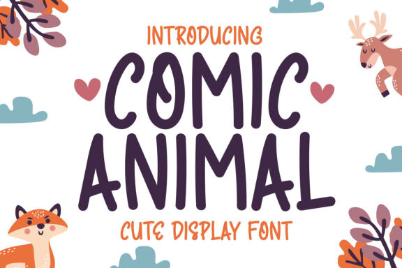 Comic Animal - Free Cute Font