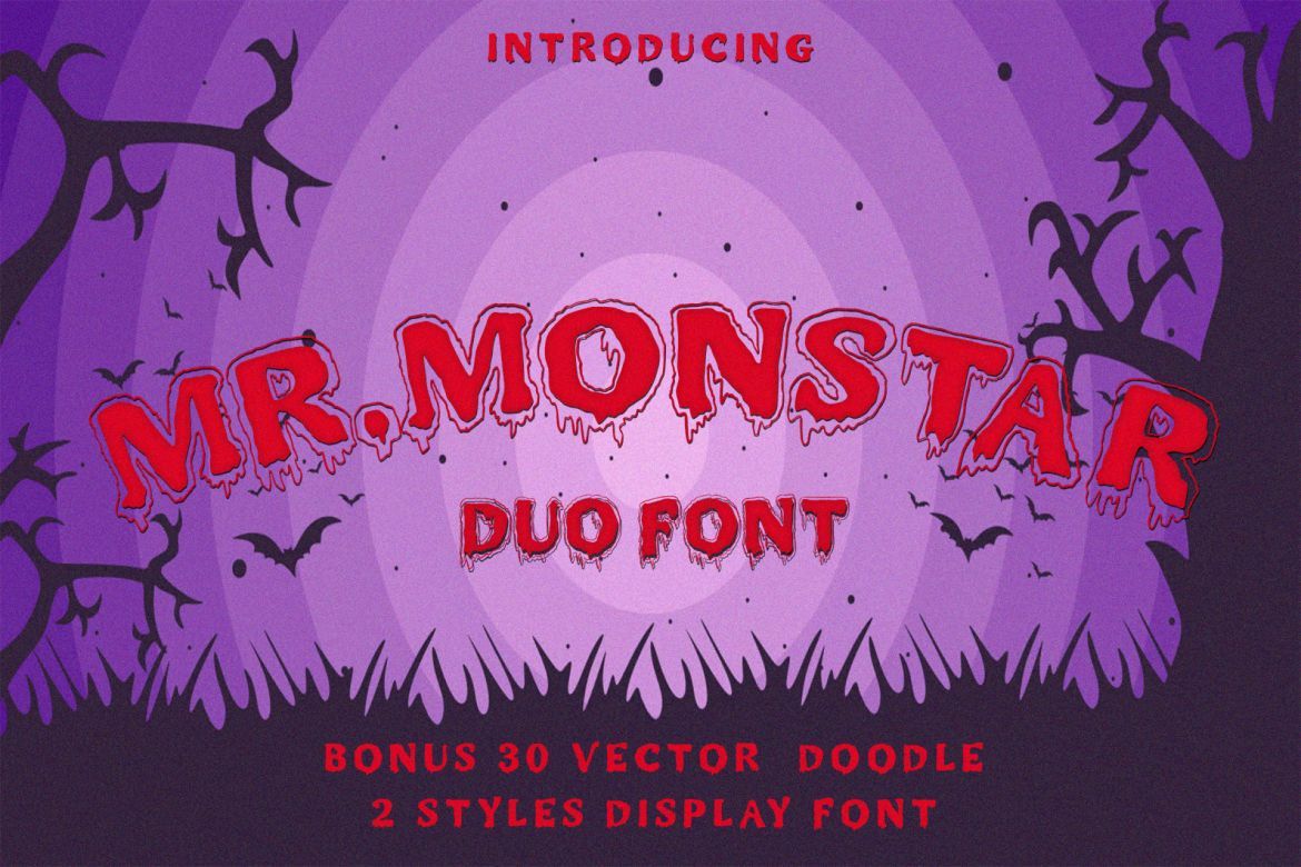 Mr Monstar Font - view 6