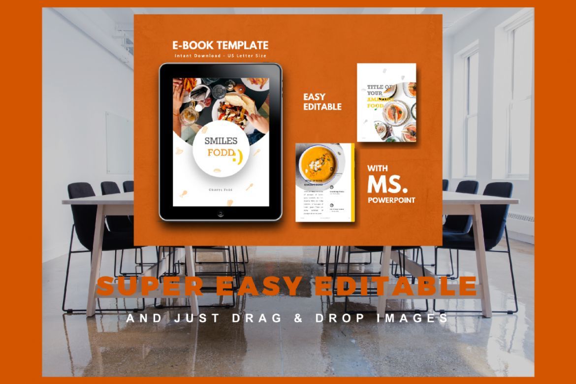 16 Pages Recipe eBook Template PowerPoint - view 10