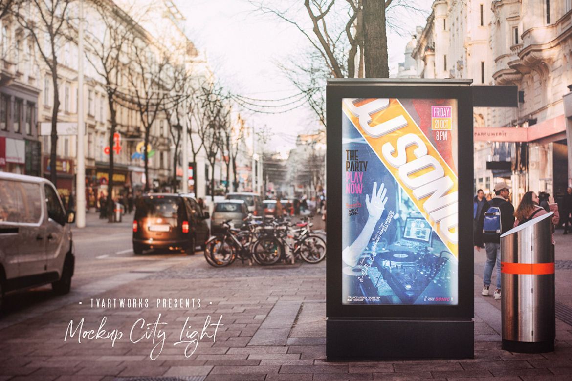 City Light Board Mockup 23 alternate