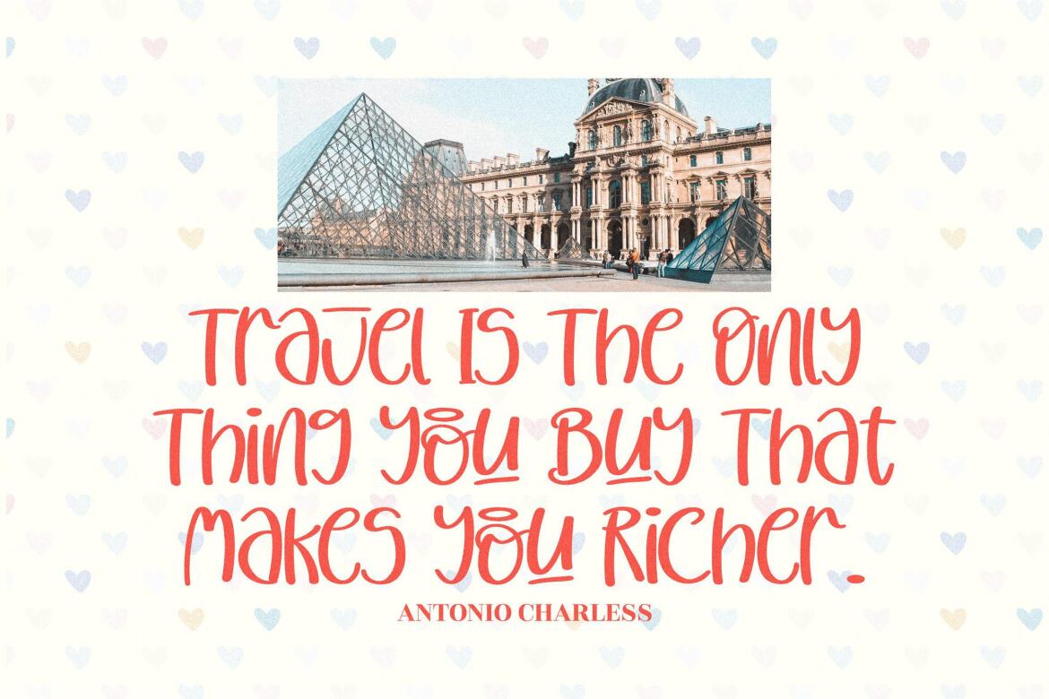 Cutie Delina - FREE Handwritten Font - view 3