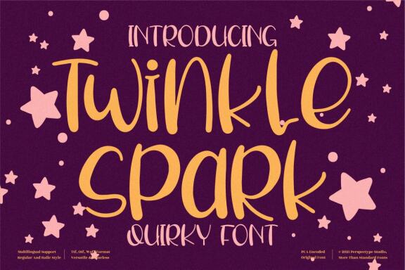 Twinkle Spark - FREE Quirky Font