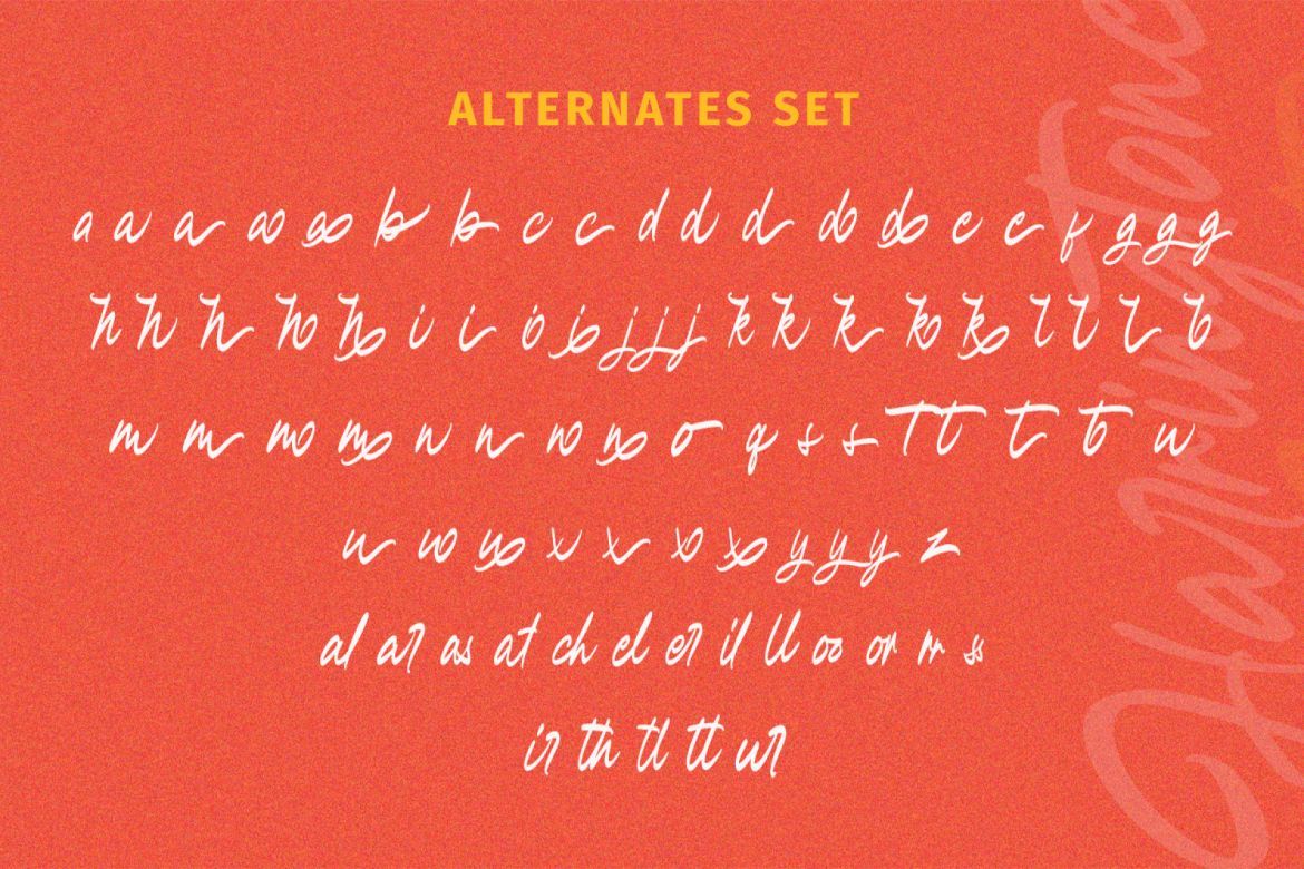 Harringtone Script - view 13