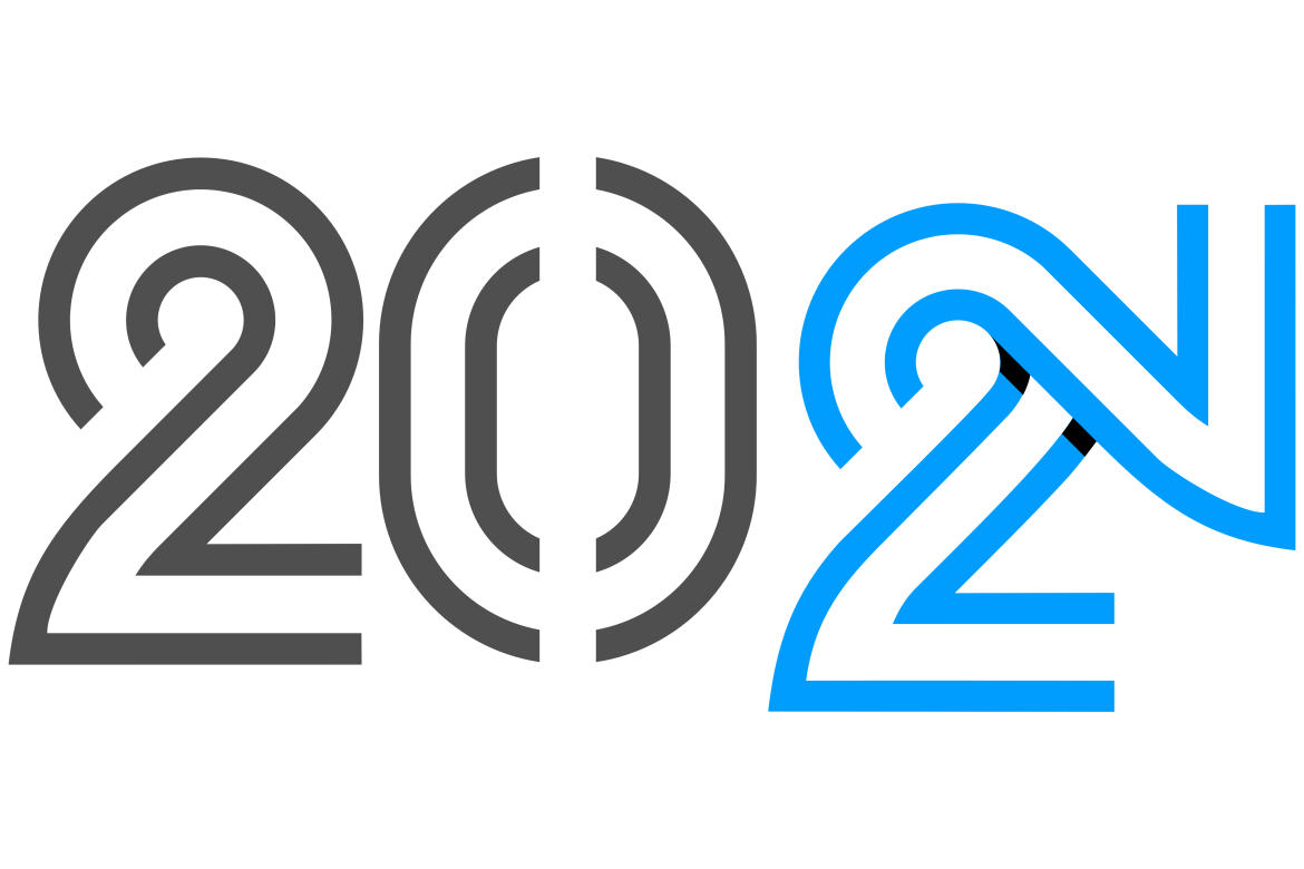 New Year 2022 - Free Vectors alternate