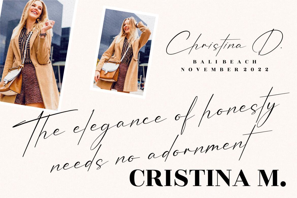 Patricia Signature - FREE Script Font - view 6