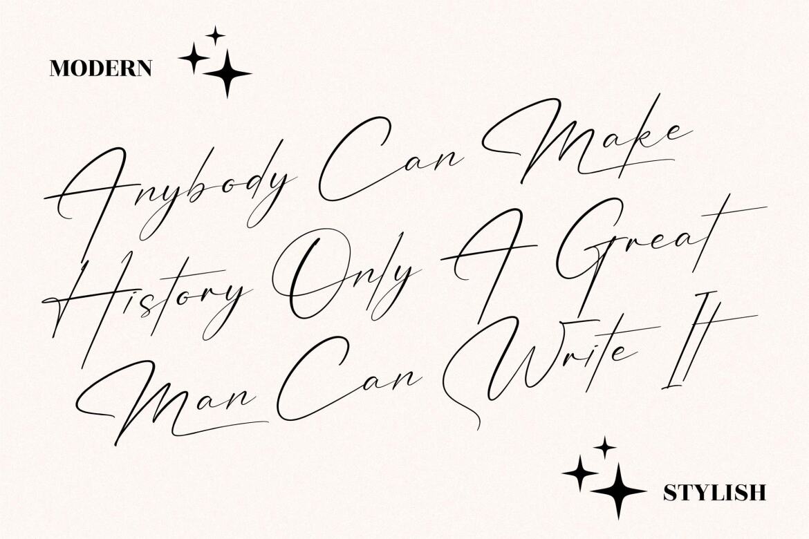 Patricia Signature - FREE Script Font - view 11