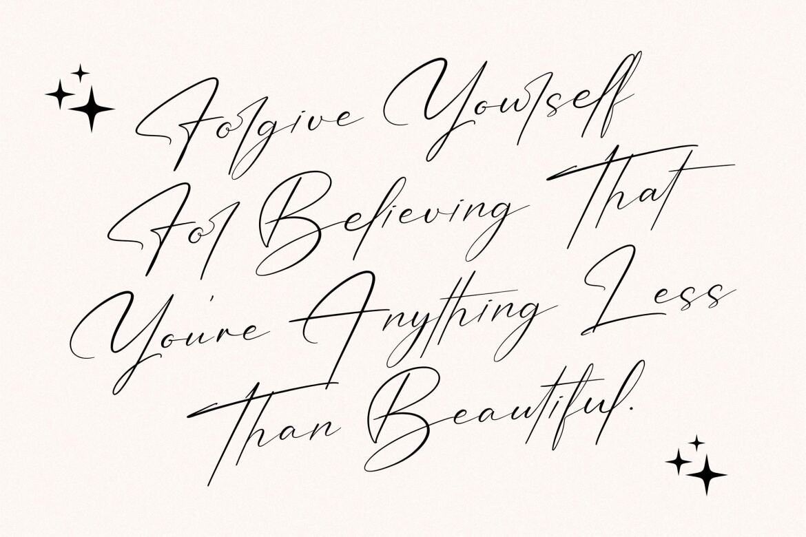 Patricia Signature - FREE Script Font - view 12