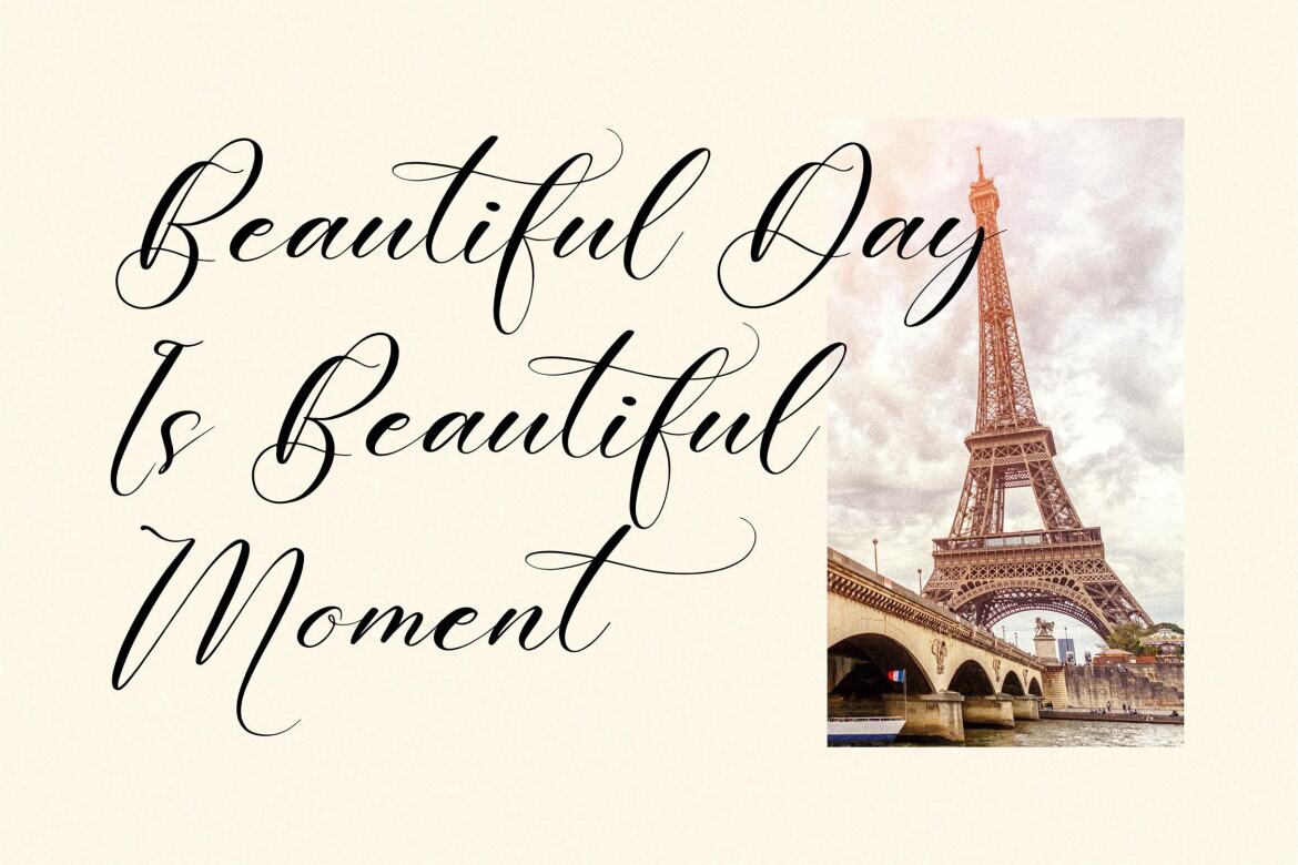 Harietta Bulmer - FREE Beautiful Script - view 7