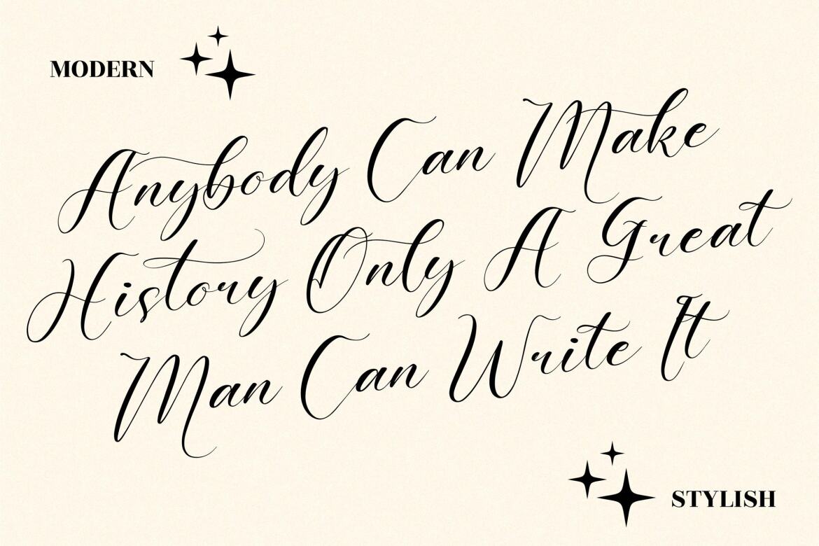 Harietta Bulmer - FREE Beautiful Script - view 9