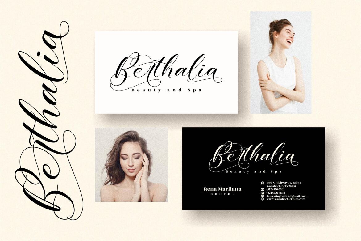 Harietta Bulmer - FREE Beautiful Script - view 8