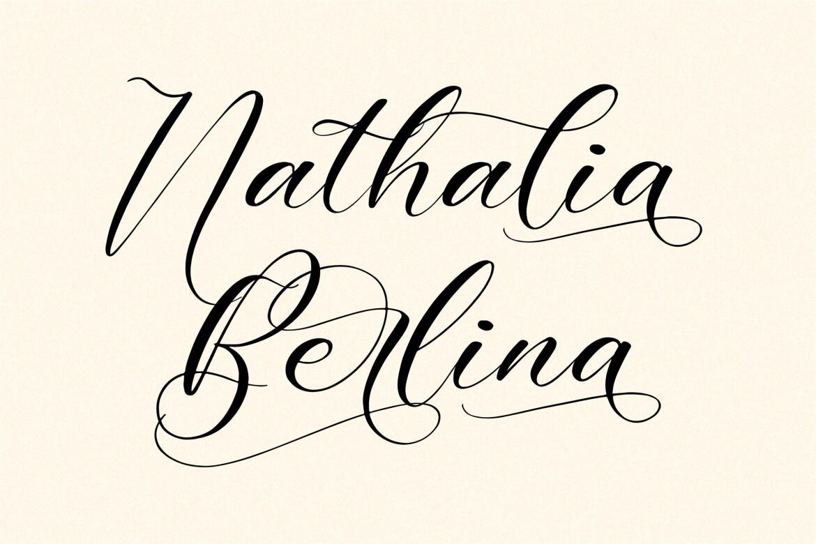 Harietta Bulmer - FREE Beautiful Script - view 2