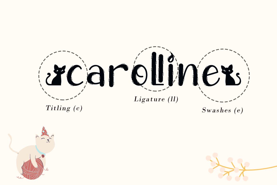 Chic Cat - Free Font - view 7