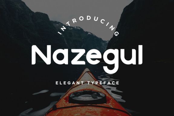 NAZEGUL - Display Fonts