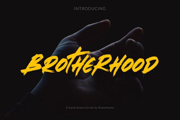 Brotherhood - Brush Font