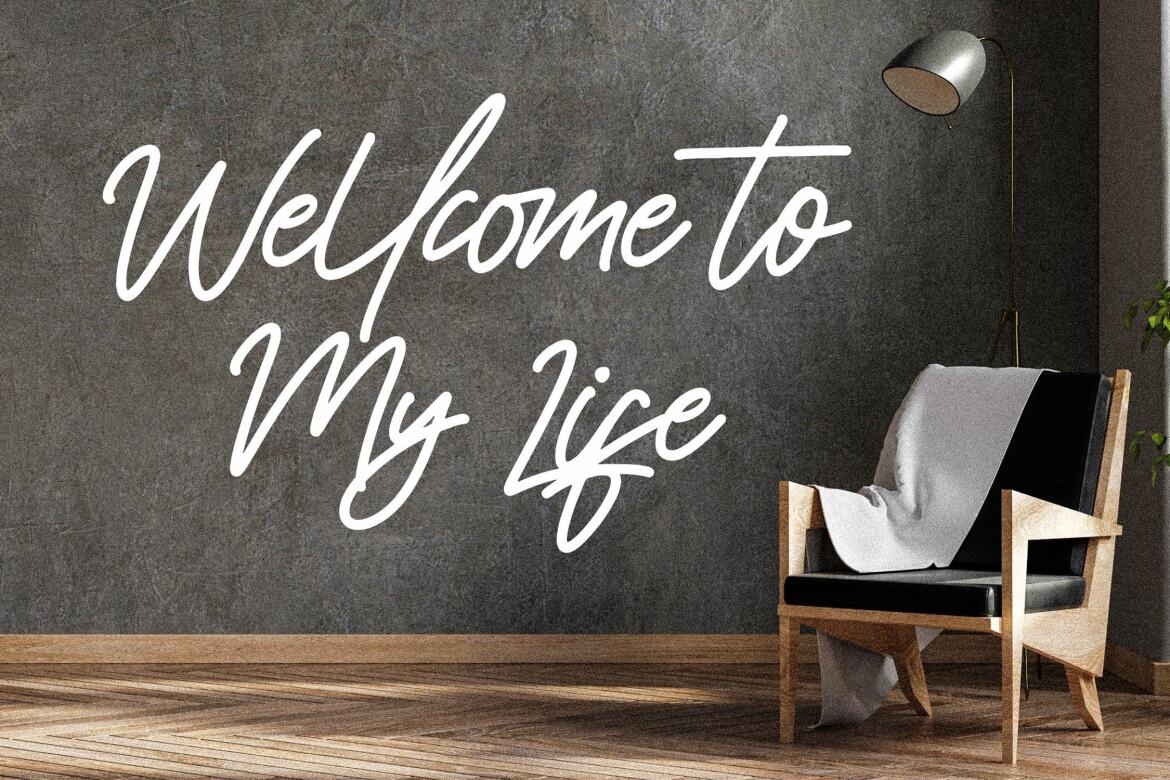 Alishanty - FREE Monoline Script - view 4