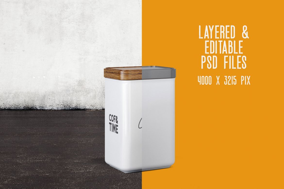 7 Simple Coffee Packaging Mockups alternate