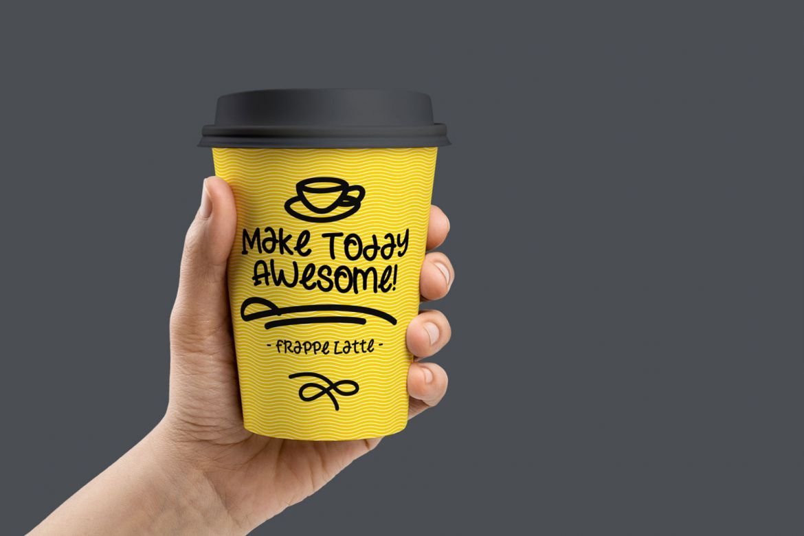 Frappe Latte - Display Font - view 3