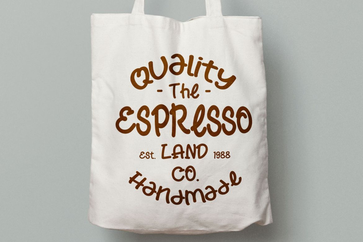 Frappe Latte - Display Font - view 5